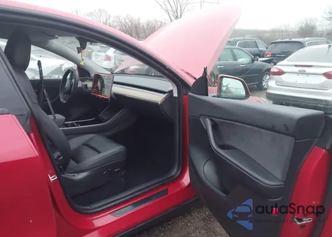 2021 Tesla Model Y Long Range Dual Motor All-Wheel Drive from USA, damaged, VIN 5YJYGDEE8MF117956